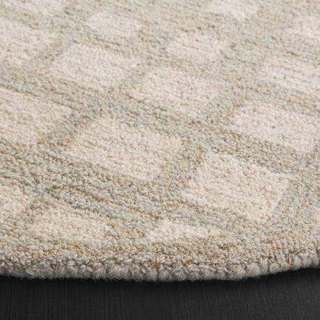 Safavieh Metro 6'-0" x 6'-0" Rug in Sage / Beige