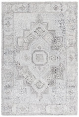 Safavieh Metro 4'-0" x 6'-0" Rug in Grey / Ivory