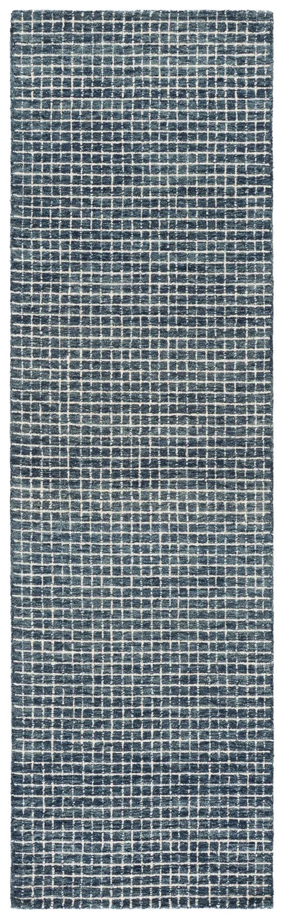 Safavieh Metro 2'-3" x 8'-0" Rug in Dark Grey / Ivory