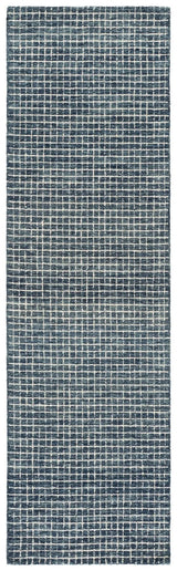 Safavieh Metro 2'-3" x 8'-0" Rug in Dark Grey / Ivory