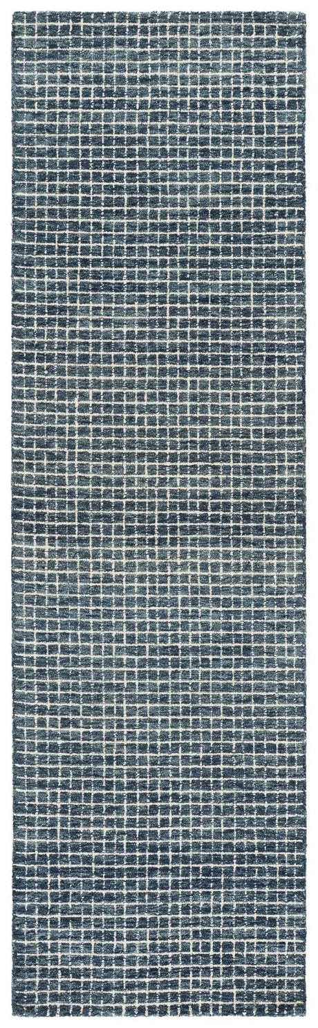 Safavieh Metro 2'-3" x 8'-0" Rug in Dark Grey / Ivory