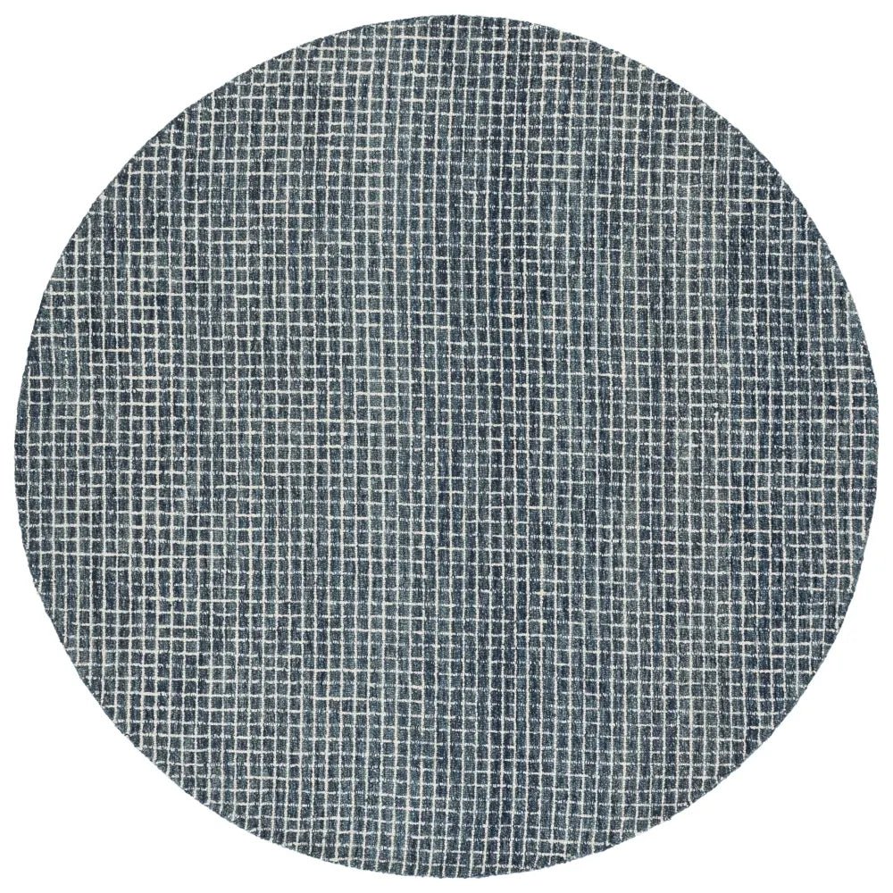 Safavieh Metro 6'-0" x 6'-0" Rug in Dark Grey / Ivory