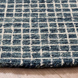 Safavieh Metro 6'-0" x 6'-0" Rug in Dark Grey / Ivory