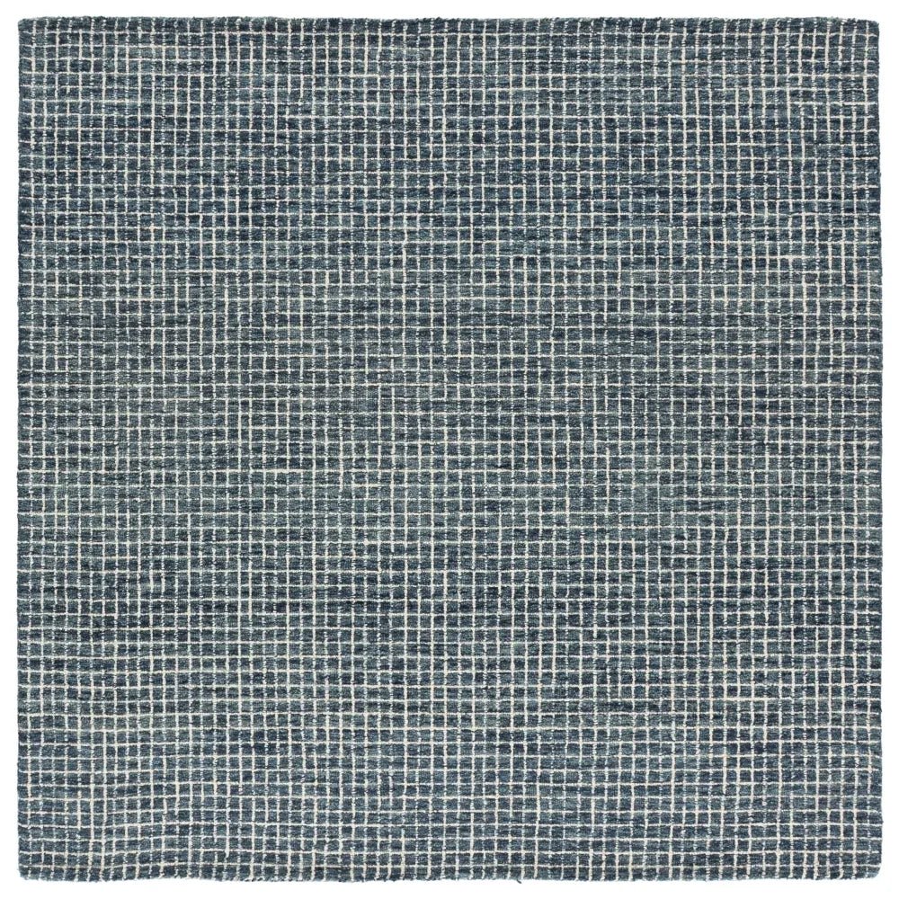 Safavieh Metro 6'-0" x 6'-0" Rug in Dark Grey / Ivory