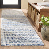 Safavieh Metro 2'-3" x 8'-0" Rug in Blue / Ivory