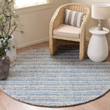 Safavieh Metro 6'-0" x 6'-0" Rug in Blue / Ivory