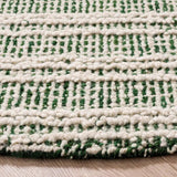 Safavieh Metro 6'-0" x 6'-0" Rug in Green / Ivory