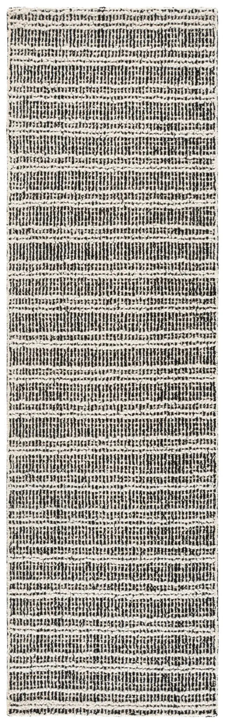 Safavieh Metro 2'-3" x 8'-0" Rug in Black / Ivory