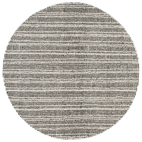 Safavieh Metro 6'-0" x 6'-0" Rug in Black / Ivory