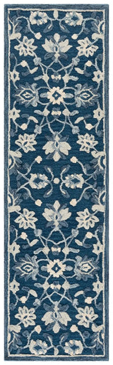 Safavieh Metro 2'-3" x 8'-0" Rug in Navy / Ivory