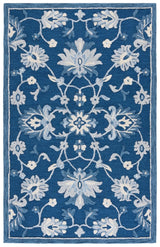 Safavieh Metro 4'-0" x 6'-0" Rug in Navy / Ivory
