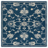 Safavieh Metro 6'-0" x 6'-0" Rug in Navy / Ivory