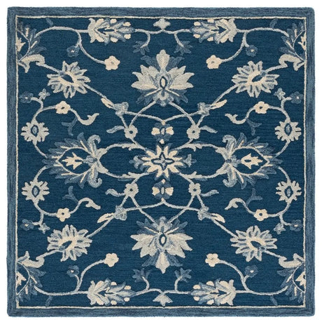 Safavieh Metro 6'-0" x 6'-0" Rug in Navy / Ivory