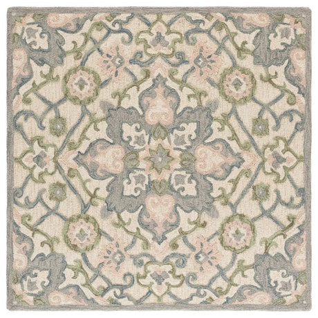 Safavieh Metro 6'-0" x 6'-0" Rug in Ivory / Grey