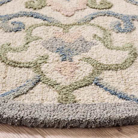 Safavieh Metro 6'-0" x 6'-0" Rug in Ivory / Grey