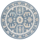 Safavieh Metro 6'-0" x 6'-0" Rug in Blue / Grey