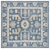 Safavieh Metro 6'-0" x 6'-0" Rug in Blue / Grey