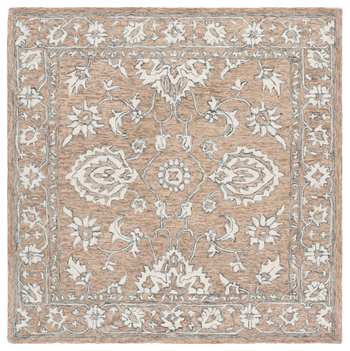 Safavieh Metro 6'-0" x 6'-0" Rug in Beige / Ivory