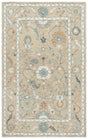 Safavieh Metro 4'-0" x 6'-0" Rug in Beige / Rust