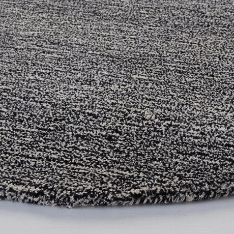 Safavieh Metro 6'-0" x 6'-0" Rug in Black / Ivory