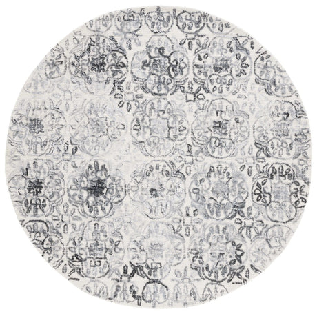 Safavieh Metro 6'-0" x 6'-0" Rug in Ivory / Grey