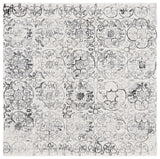 Safavieh Metro 6'-0" x 6'-0" Rug in Ivory / Grey