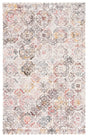 Safavieh Metro 4'-0" x 6'-0" Rug in Ivory / Red