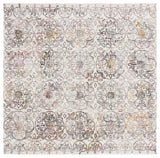 Safavieh Metro 6'-0" x 6'-0" Rug in Ivory / Red
