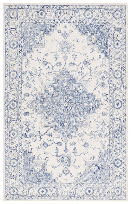 Safavieh Metro Met874M Blue/Ivory Rug.