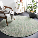 Safavieh Metro Met875Y Green/Ivory Rug.