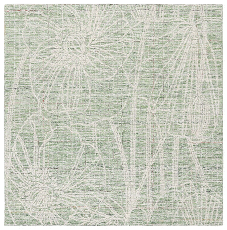 Safavieh Metro Met875Y Green/Ivory Rug.