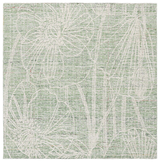 Safavieh Metro Met875Y Green/Ivory Rug.