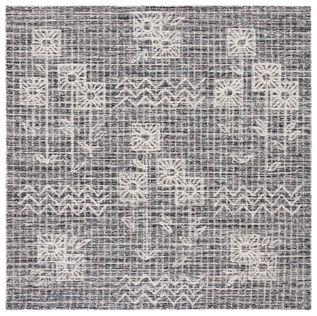 Safavieh Metro Met878Z Black/Ivory Rug.
