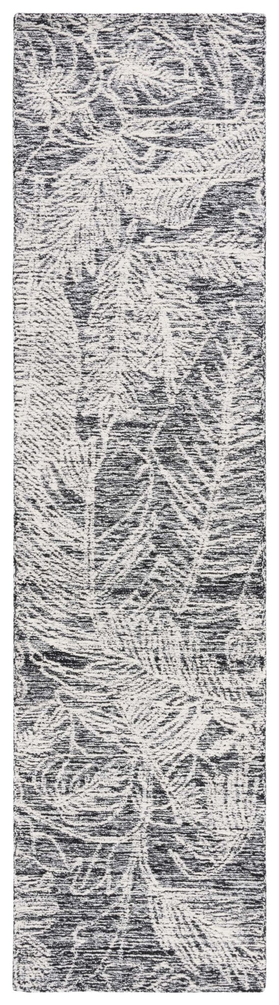 Safavieh Metro Met880Z Black/Ivory Rug.