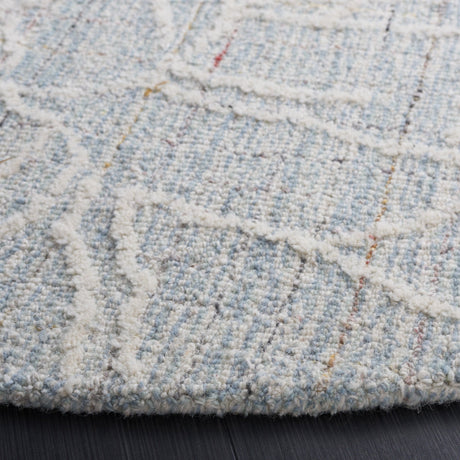 Safavieh Metro Met881M Blue/Ivory Rug.