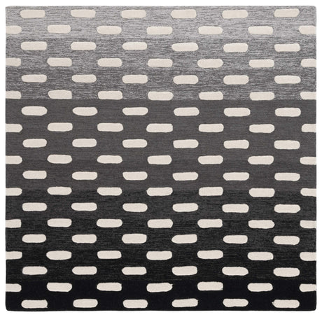 Safavieh Metro Met882Z Black/Ivory Rug.