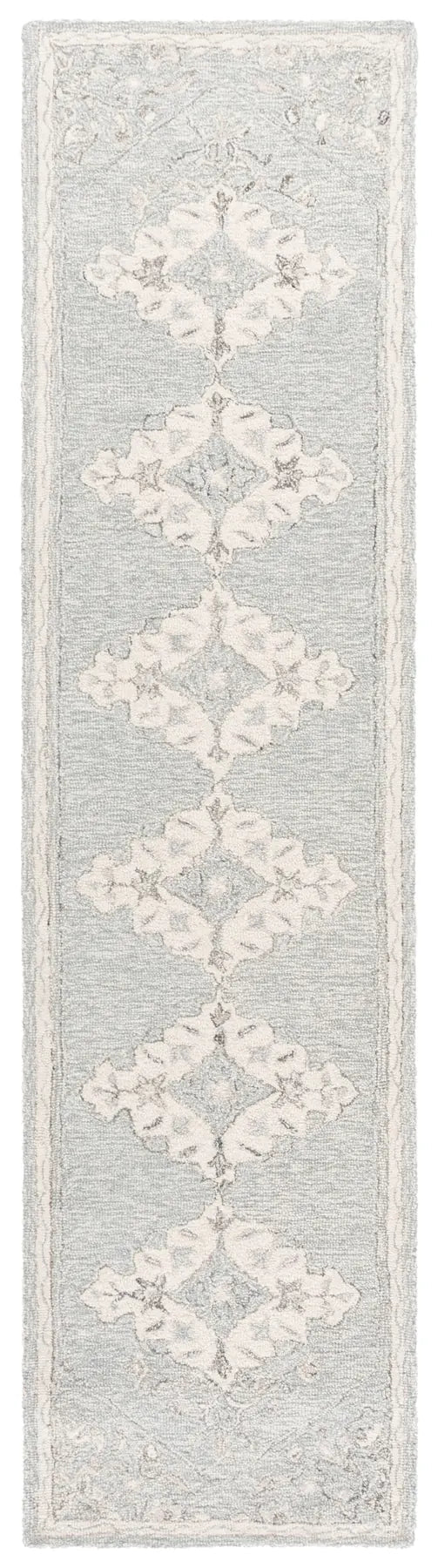 Safavieh Metro 2'-3" x 9'-0" Rug in Grey / Ivory
