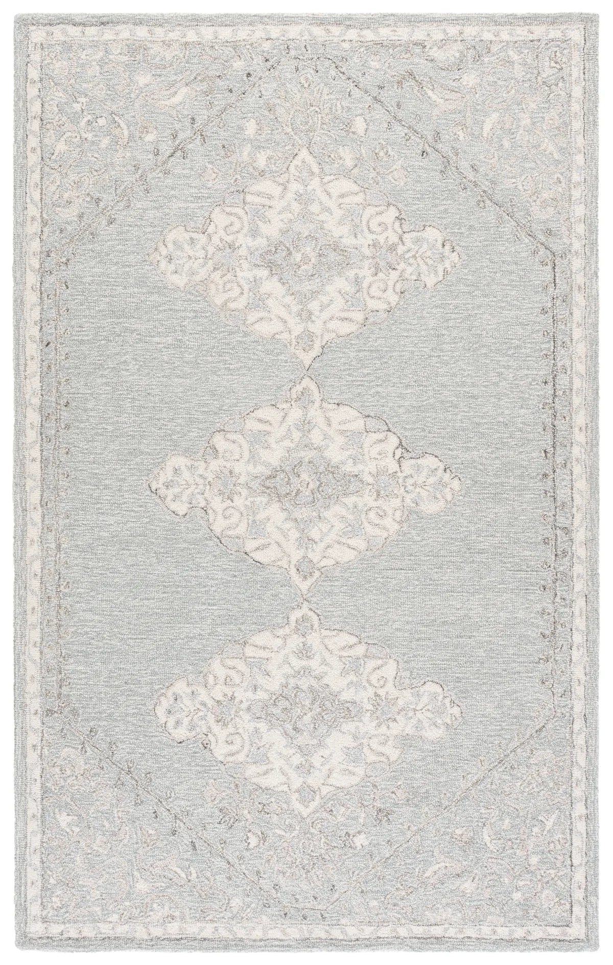 Safavieh Metro 5'-0" x 8'-0" Rug in Grey / Ivory