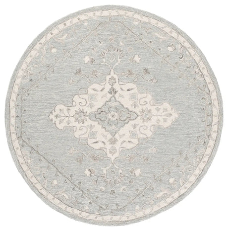 Safavieh Metro 6'-0" x 6'-0" Rug in Grey / Ivory