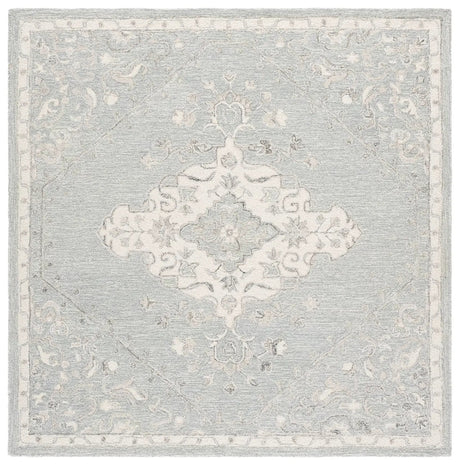 Safavieh Metro 6'-0" x 6'-0" Rug in Grey / Ivory