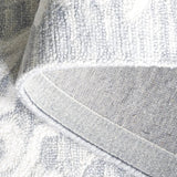 Safavieh Metro 2'-3" x 8'-0" Rug in Grey / Ivory