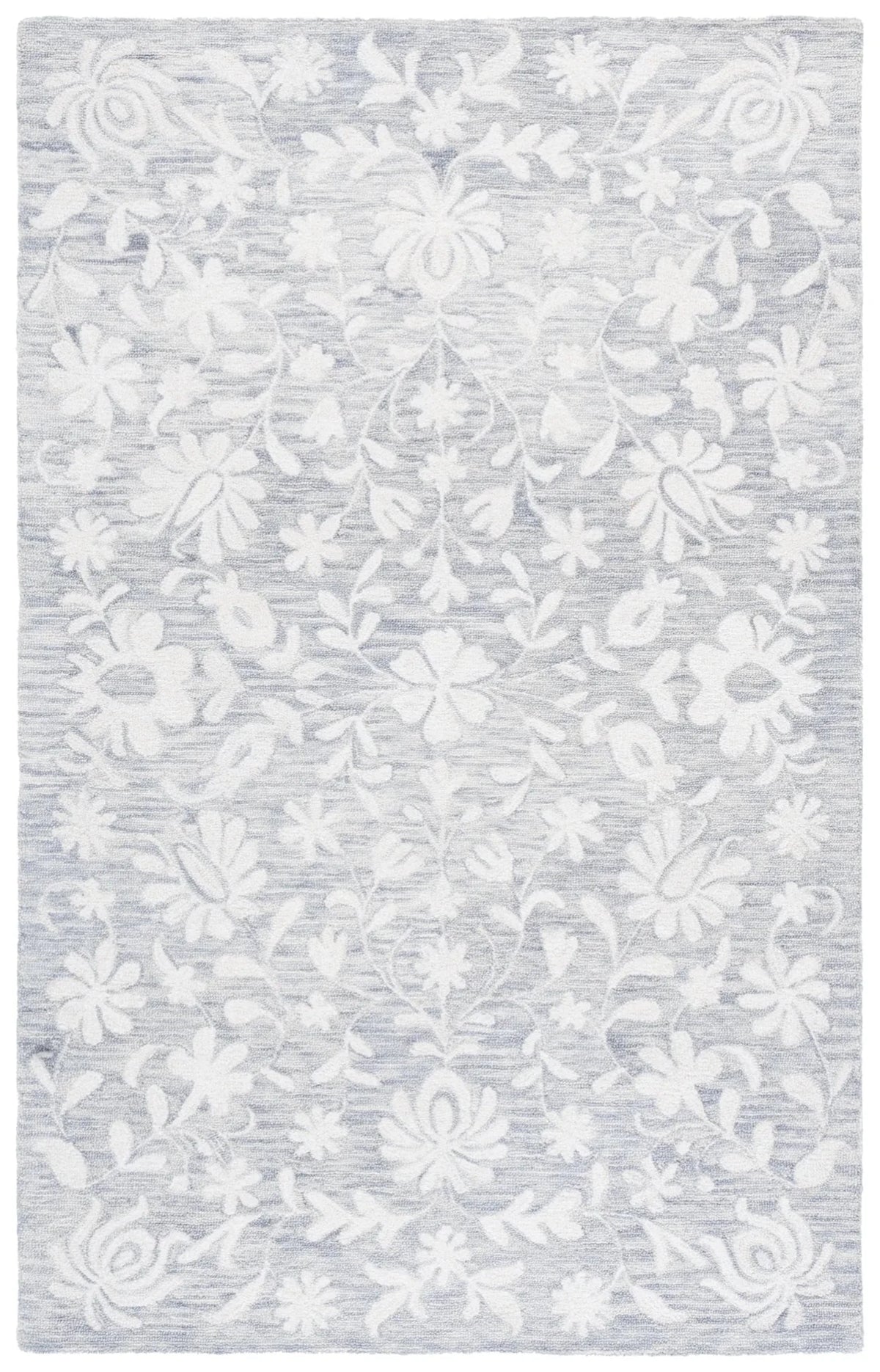Safavieh Metro 4'-0" x 6'-0" Rug in Grey / Ivory