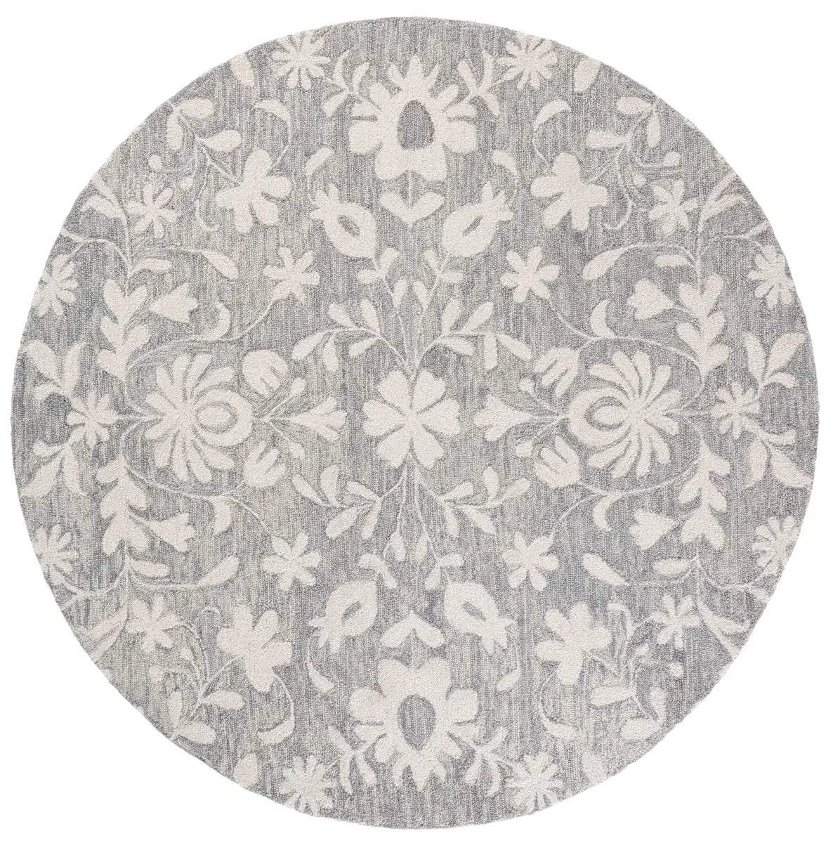 Safavieh Metro 6'-0" x 6'-0" Rug in Grey / Ivory