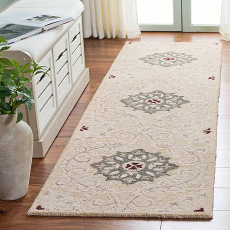 Safavieh Metro 2'-3" x 8'-0" Rug in Beige / Ivory