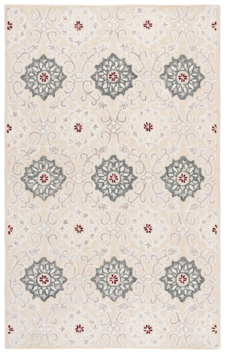 Safavieh Metro 4'-0" x 6'-0" Rug in Beige / Ivory