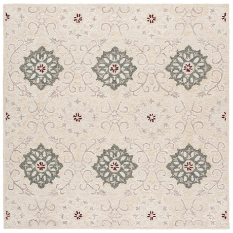 Safavieh Metro 6'-0" x 6'-0" Rug in Beige / Ivory
