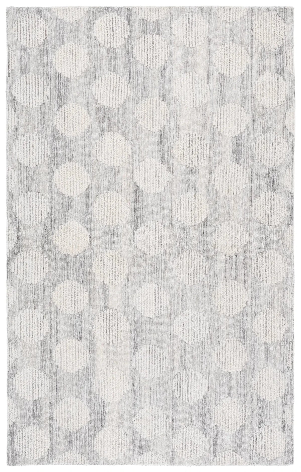 Safavieh Metro 4'-0" x 6'-0" Rug in Grey / Ivory