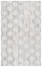 Safavieh Metro 4'-0" x 6'-0" Rug in Grey / Ivory
