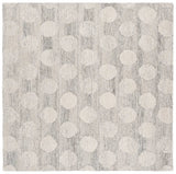 Safavieh Metro 6'-0" x 6'-0" Rug in Grey / Ivory