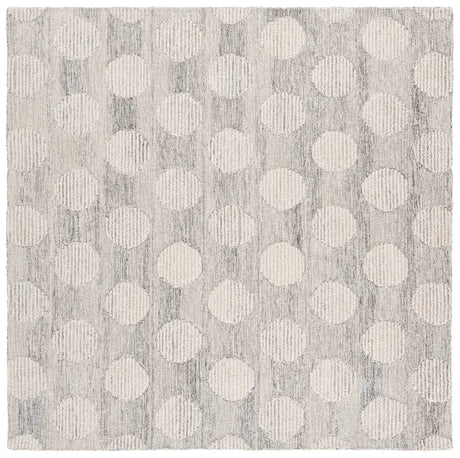 Safavieh Metro 6'-0" x 6'-0" Rug in Grey / Ivory
